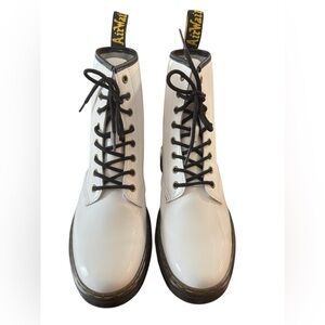 White Dr. Martens air wair